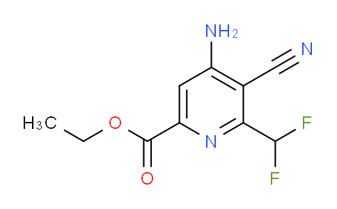 AM133150 | 1805936-81-5 | Ethyl 4-amino-3-cyano-2-(difluoromethyl)pyridine-6-carboxylate