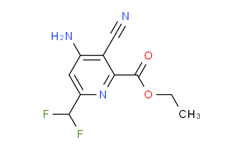 AM133152 | 1806809-26-6 | Ethyl 4-amino-3-cyano-6-(difluoromethyl)pyridine-2-carboxylate