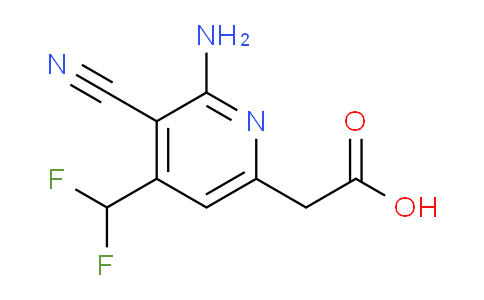 AM133154 | 1806809-40-4 | 2-Amino-3-cyano-4-(difluoromethyl)pyridine-6-acetic acid