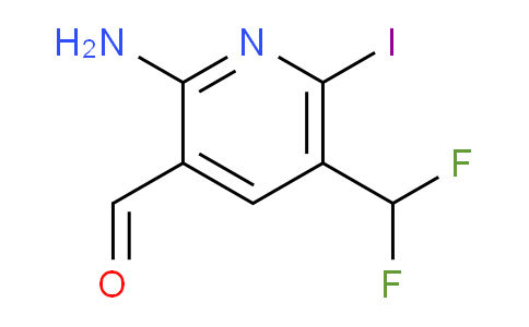 AM133166 | 1805137-02-3 | 2-Amino-5-(difluoromethyl)-6-iodopyridine-3-carboxaldehyde