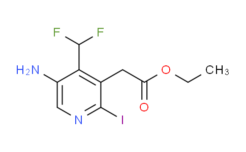 AM133171 | 1805369-74-7 | Ethyl 5-amino-4-(difluoromethyl)-2-iodopyridine-3-acetate