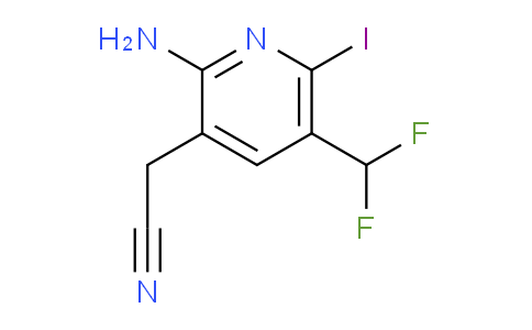 AM133174 | 1804513-25-4 | 2-Amino-5-(difluoromethyl)-6-iodopyridine-3-acetonitrile