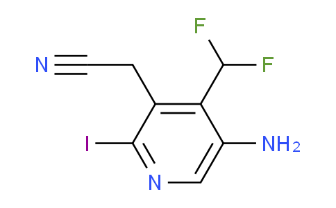 AM133185 | 1805136-09-7 | 5-Amino-4-(difluoromethyl)-2-iodopyridine-3-acetonitrile