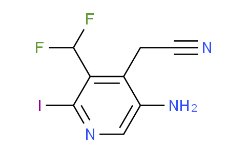 AM133187 | 1805136-18-8 | 5-Amino-3-(difluoromethyl)-2-iodopyridine-4-acetonitrile