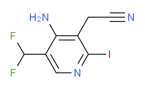 AM133190 | 1805085-07-7 | 4-Amino-5-(difluoromethyl)-2-iodopyridine-3-acetonitrile