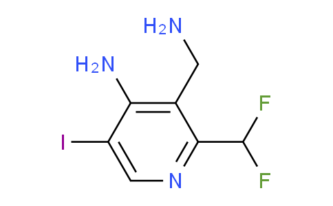 AM133191 | 1803671-34-2 | 4-Amino-3-(aminomethyl)-2-(difluoromethyl)-5-iodopyridine