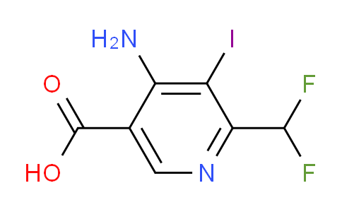 AM133201 | 1805961-50-5 | 4-Amino-2-(difluoromethyl)-3-iodopyridine-5-carboxylic acid