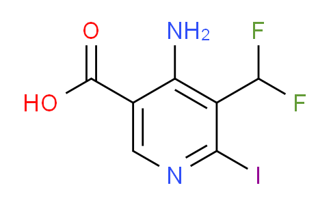 AM133204 | 1806914-23-7 | 4-Amino-3-(difluoromethyl)-2-iodopyridine-5-carboxylic acid