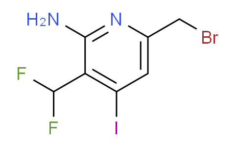 AM133206 | 1804512-19-3 | 2-Amino-6-(bromomethyl)-3-(difluoromethyl)-4-iodopyridine