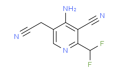 AM133212 | 1805109-03-8 | 4-Amino-3-cyano-2-(difluoromethyl)pyridine-5-acetonitrile