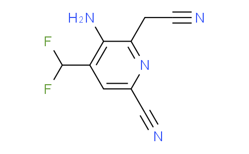 AM133218 | 1805212-23-0 | 3-Amino-6-cyano-4-(difluoromethyl)pyridine-2-acetonitrile