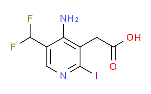 AM133219 | 1806916-81-3 | 4-Amino-5-(difluoromethyl)-2-iodopyridine-3-acetic acid
