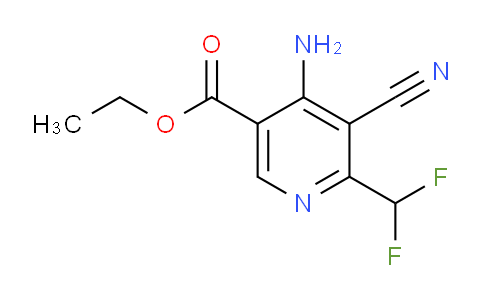 AM133224 | 1806808-84-3 | Ethyl 4-amino-3-cyano-2-(difluoromethyl)pyridine-5-carboxylate