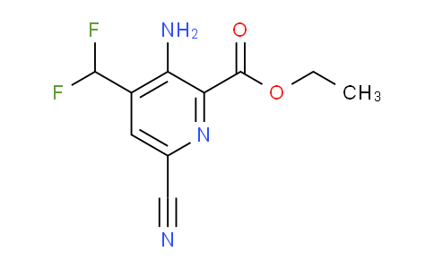 AM133229 | 1806809-32-4 | Ethyl 3-amino-6-cyano-4-(difluoromethyl)pyridine-2-carboxylate