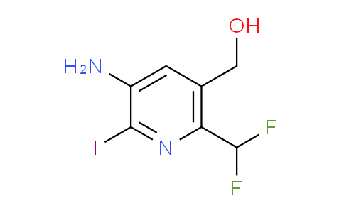 AM133240 | 1804513-51-6 | 3-Amino-6-(difluoromethyl)-2-iodopyridine-5-methanol