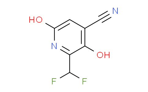 4-Cyano-2-(difluoromethyl)-3,6-dihydroxypyridine