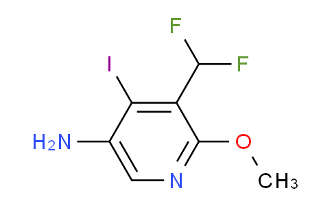 AM133255 | 1805215-66-0 | 5-Amino-3-(difluoromethyl)-4-iodo-2-methoxypyridine