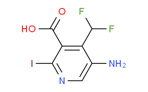 AM133257 | 1805138-00-4 | 5-Amino-4-(difluoromethyl)-2-iodopyridine-3-carboxylic acid