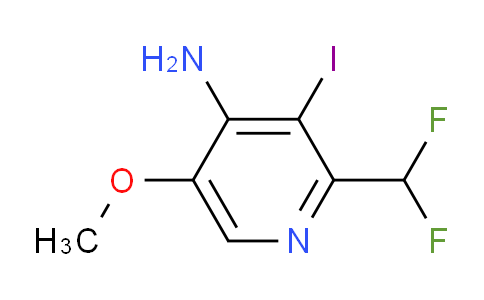 AM133258 | 1806812-90-7 | 4-Amino-2-(difluoromethyl)-3-iodo-5-methoxypyridine