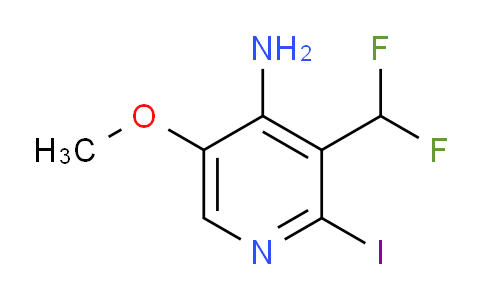 AM133262 | 1806875-13-7 | 4-Amino-3-(difluoromethyl)-2-iodo-5-methoxypyridine