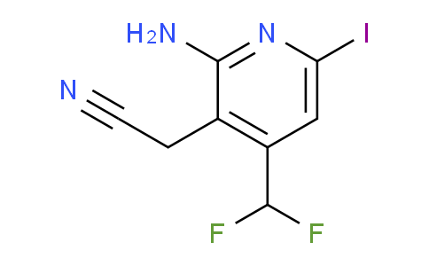 AM133276 | 1804922-11-9 | 2-Amino-4-(difluoromethyl)-6-iodopyridine-3-acetonitrile