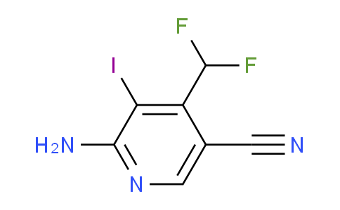 AM133286 | 1806839-74-6 | 2-Amino-5-cyano-4-(difluoromethyl)-3-iodopyridine