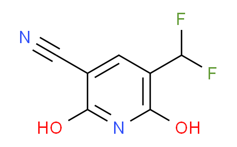 3-Cyano-5-(difluoromethyl)-2,6-dihydroxypyridine