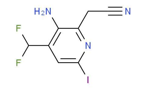 AM133295 | 1805960-66-0 | 3-Amino-4-(difluoromethyl)-6-iodopyridine-2-acetonitrile