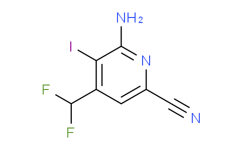 AM133296 | 1806811-54-0 | 2-Amino-6-cyano-4-(difluoromethyl)-3-iodopyridine