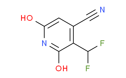 4-Cyano-3-(difluoromethyl)-2,6-dihydroxypyridine