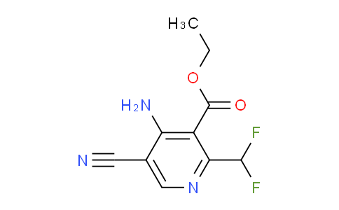 AM133303 | 1805936-92-8 | Ethyl 4-amino-5-cyano-2-(difluoromethyl)pyridine-3-carboxylate
