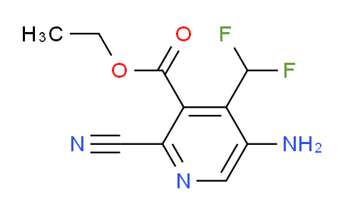 AM133304 | 1805937-04-5 | Ethyl 5-amino-2-cyano-4-(difluoromethyl)pyridine-3-carboxylate