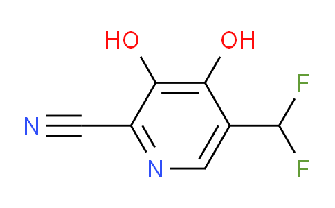 AM13331 | 1806912-52-6 | 2-Cyano-5-(difluoromethyl)-3,4-dihydroxypyridine