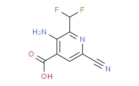 AM133315 | 1805935-55-0 | 3-Amino-6-cyano-2-(difluoromethyl)pyridine-4-carboxylic acid