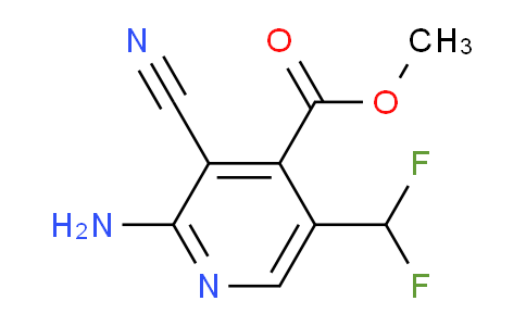 AM133318 | 1805348-22-4 | Methyl 2-amino-3-cyano-5-(difluoromethyl)pyridine-4-carboxylate