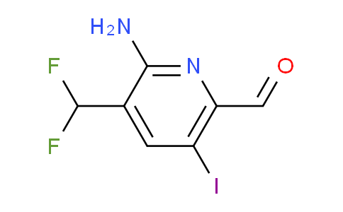 AM133325 | 1804513-56-1 | 2-Amino-3-(difluoromethyl)-5-iodopyridine-6-carboxaldehyde