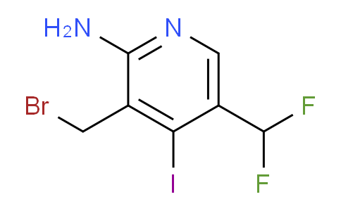 AM133326 | 1805013-92-6 | 2-Amino-3-(bromomethyl)-5-(difluoromethyl)-4-iodopyridine