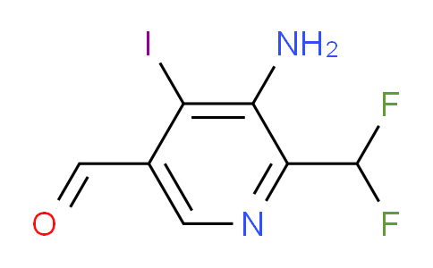 AM133334 | 1806815-50-8 | 3-Amino-2-(difluoromethyl)-4-iodopyridine-5-carboxaldehyde