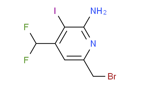 AM133335 | 1805332-09-5 | 2-Amino-6-(bromomethyl)-4-(difluoromethyl)-3-iodopyridine