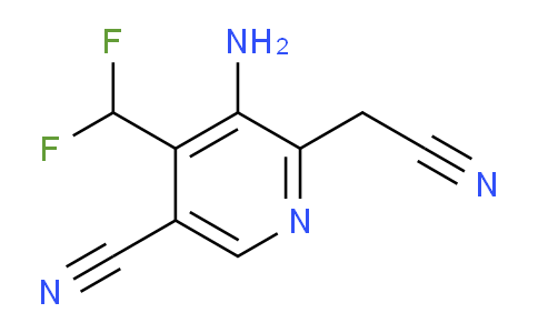 AM133340 | 1804484-63-6 | 3-Amino-5-cyano-4-(difluoromethyl)pyridine-2-acetonitrile