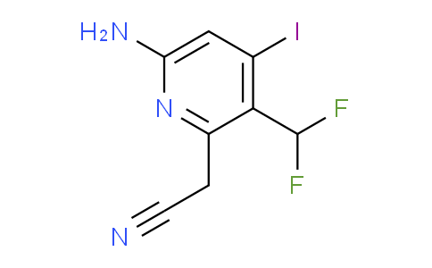 AM133346 | 1804922-22-2 | 6-Amino-3-(difluoromethyl)-4-iodopyridine-2-acetonitrile