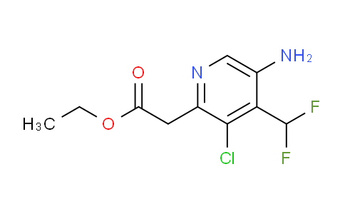 AM133354 | 1806834-55-8 | Ethyl 5-amino-3-chloro-4-(difluoromethyl)pyridine-2-acetate
