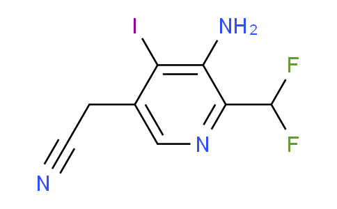 AM133355 | 1804922-28-8 | 3-Amino-2-(difluoromethyl)-4-iodopyridine-5-acetonitrile