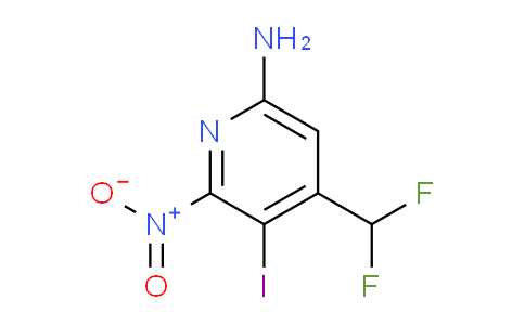 AM133356 | 1804677-89-1 | 6-Amino-4-(difluoromethyl)-3-iodo-2-nitropyridine