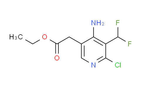 AM133357 | 1806834-61-6 | Ethyl 4-amino-2-chloro-3-(difluoromethyl)pyridine-5-acetate