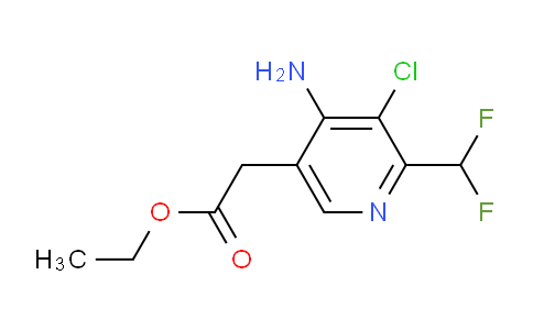 AM133361 | 1803668-95-2 | Ethyl 4-amino-3-chloro-2-(difluoromethyl)pyridine-5-acetate
