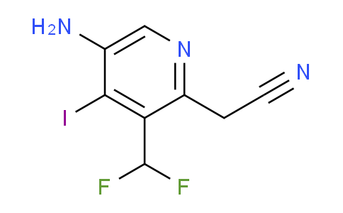 AM133363 | 1803672-59-4 | 5-Amino-3-(difluoromethyl)-4-iodopyridine-2-acetonitrile