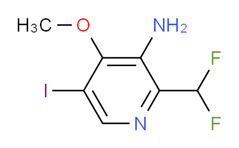 AM133371 | 1805132-06-2 | 3-Amino-2-(difluoromethyl)-5-iodo-4-methoxypyridine