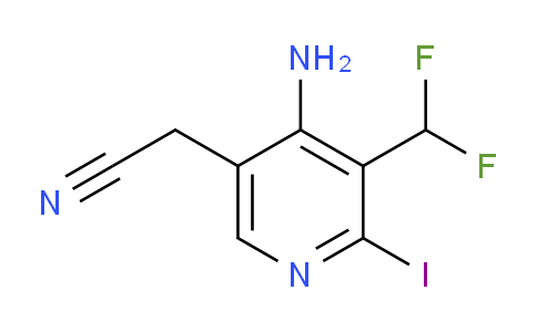 AM133372 | 1805085-00-0 | 4-Amino-3-(difluoromethyl)-2-iodopyridine-5-acetonitrile