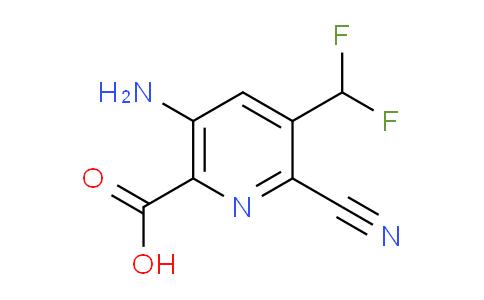 AM133375 | 1805348-14-4 | 5-Amino-2-cyano-3-(difluoromethyl)pyridine-6-carboxylic acid